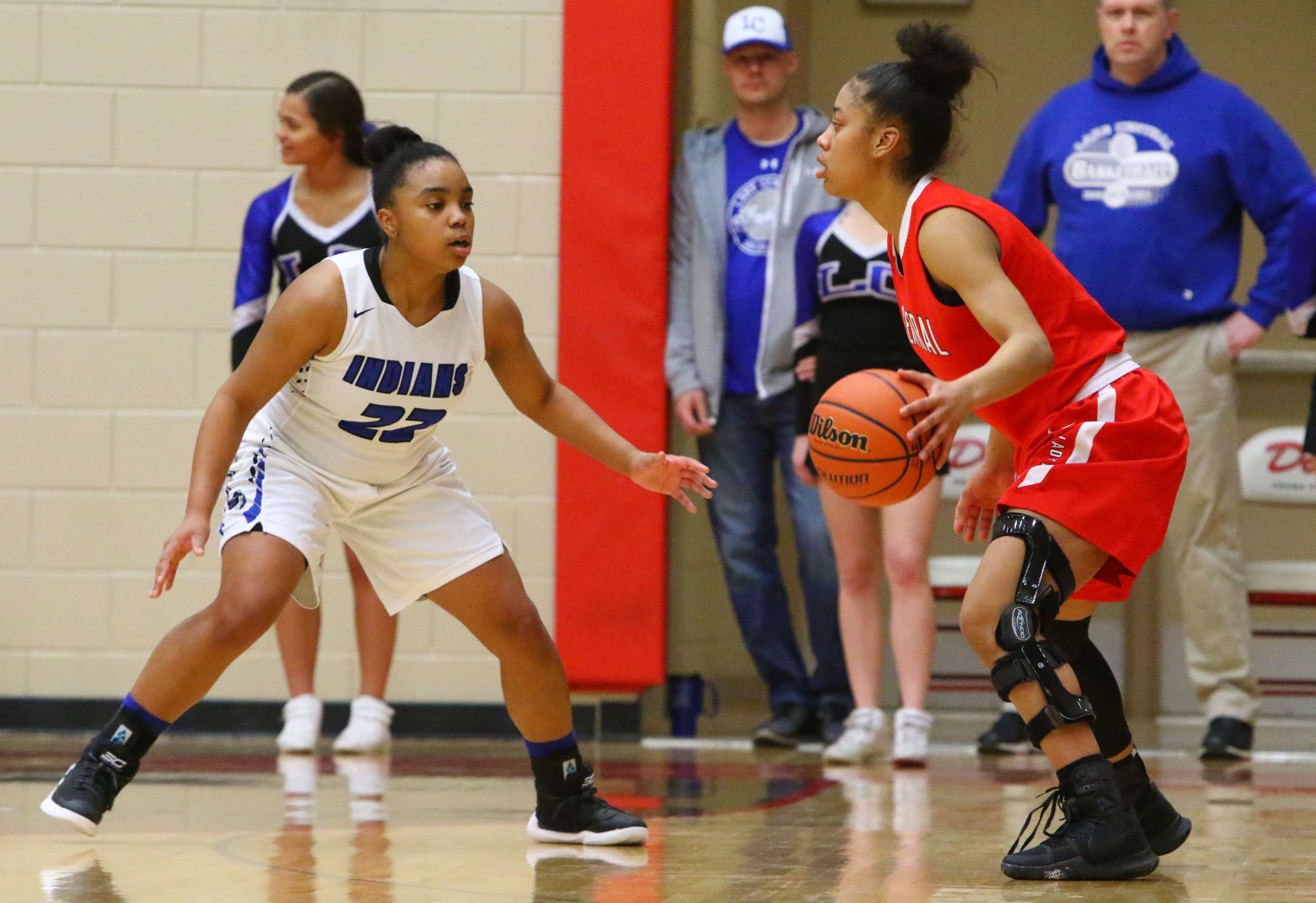 Gallery: Girls Basketball Sectional Finals - E.C. Central vs. Lake Central